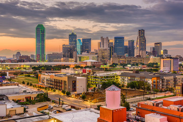 Fototapeta premium Dallas, Texas, USA Skyline