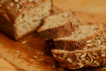 Homemade fresh baked bread