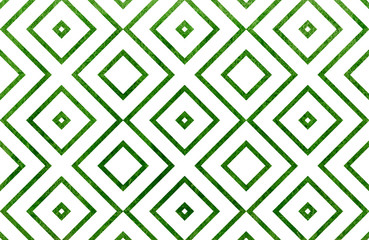 Watercolor geometrical pattern.