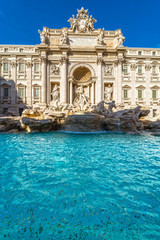 Obraz na płótnie Canvas Rome, Trevi Fountain. Italy.