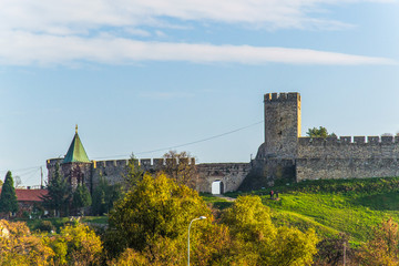 Fototapeta premium BELGRADE, SERBIA - November 18 2013: Kalemegdan fortress in Belgrade, Serbia