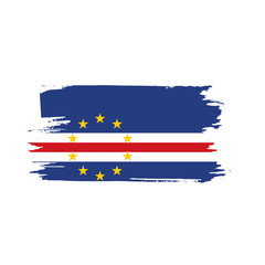 Cape Verde flag, vector illustration