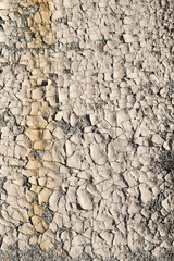 Wooden background with cracked paint