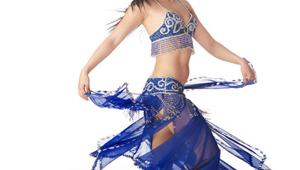 Woman dancing Belly dance