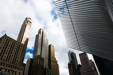 Fototapeta na wymiar New York skyscrapers