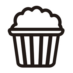 Pop corn icon