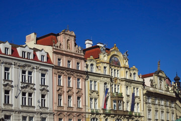 Altstadtfassaden in Prag