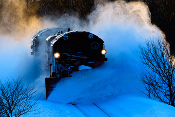 Snow Clearing Train
