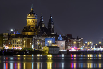Obraz premium Basilica of St. Nicolas Amsterdam