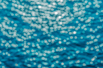 magic bokeh backround (blue)