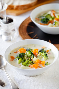 Broccoli Carrot And Potato Soup