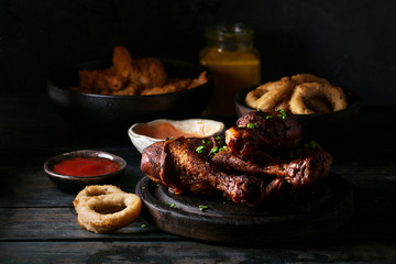 Teriyaki chicken drumsticks