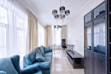 Interior room modern house.