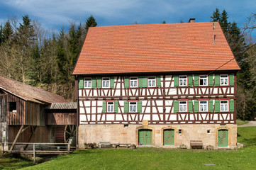 Fototapeta na wymiar Heinlesmühle