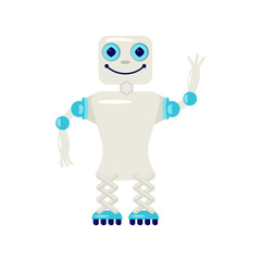 Cartoon Cute chat bot