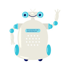 Cartoon Cute chat bot