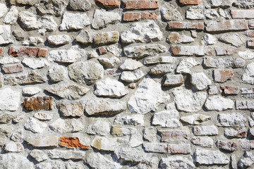 Stone wall background.