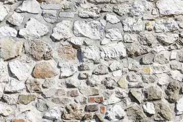 Stone wall background.