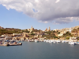 Fototapeta premium Mgar Harbour, Gozo