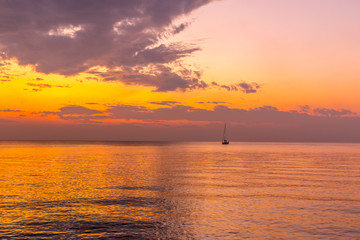 sunset sailing - 189509758
