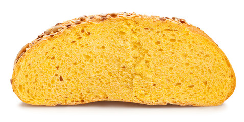 white round bread