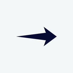 Arrow icon, Vector illustration