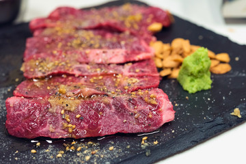 Raw beef ferment