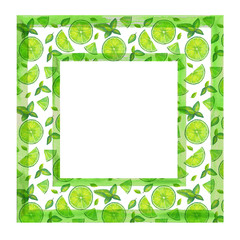Green mojito frame