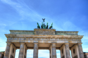 Das Brandenburger Tor in Berlin 