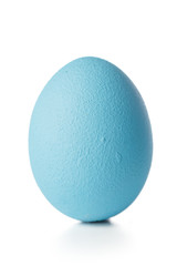 easter eggs isolated on white