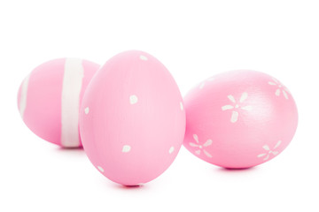 easter background. isolated on white