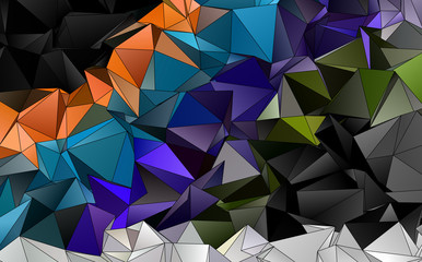 Obraz premium Abstract Polygonal background