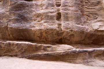 Petra Rock Wall