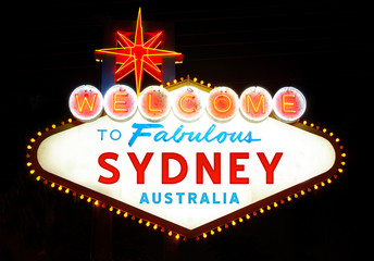 Fototapeta premium Welcome to Fabulous Sydney (Australia)