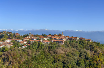 Fototapeta na wymiar view of Signagi, Georgia