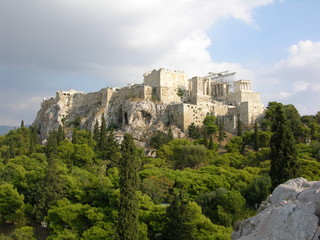 Fototapeta na wymiar The Parthenon in Athens, Greece