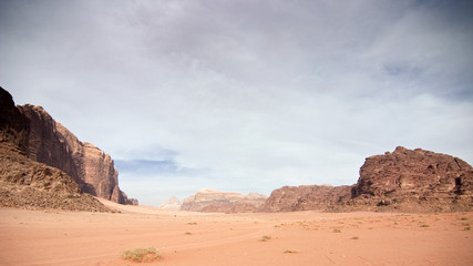 Fototapeta na wymiar Wadi Rum Jordan
