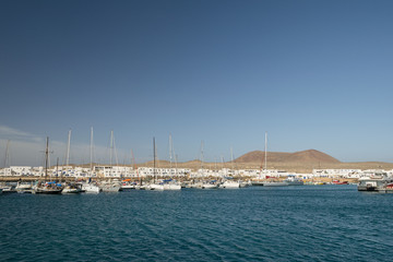 Porto dell'isola La Graciosa (Canarie)