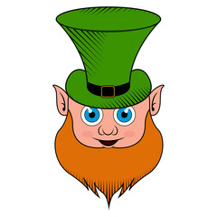 LEprechaun cartoon character