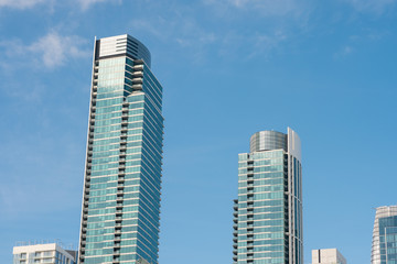 Fototapeta na wymiar San Francisco City Condo Buildings