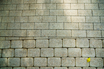 Stock photo of the cobblestone pattern