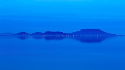 Landscape from a lake Balaton in Hungary