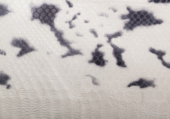texture of snake skin; white spotted skin texture of a reptile