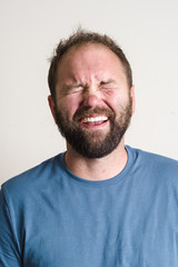 Bearded Man Headshot Portrait