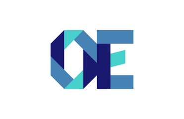 OE Ribbon Letter Logo
