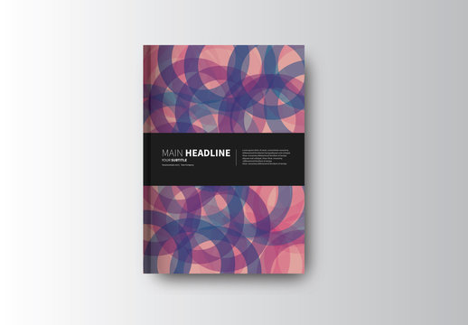 Abstract Book/Report Cover Layout 17