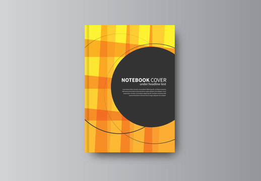Abstract Book/Report Cover Layout 19