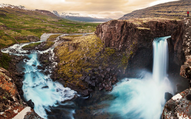 Fototapeta na wymiar Rare beautiful Iceland Scene 