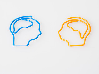 Brain diseases problem cause chronic severe headache migraine. Male adult look tired and stressed out depressed, having mental problem trouble, medical concept