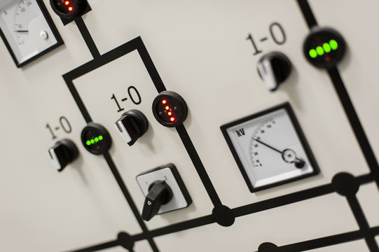 Relay protection system. Bay control unit. Medium voltage switchgear